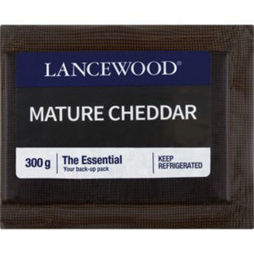 Lancewood Cheese Cheddar Mature 1 x 300G