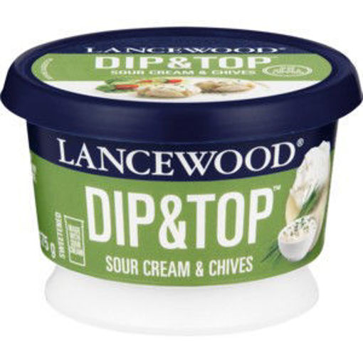 Lancewood Cheese Dip N Top Sour Crm & Chive 1 x 175G