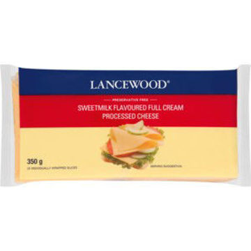 Lancewood Cheese Indv Wrap Sweetmilk 1 x 350G