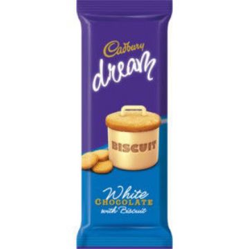 Cadbury Choc Slab Dream Biscut 1 x 80Gr