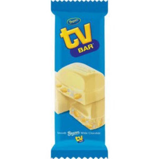 Beacon Choc Slab TV Bar White Choc 1 x 80Gr