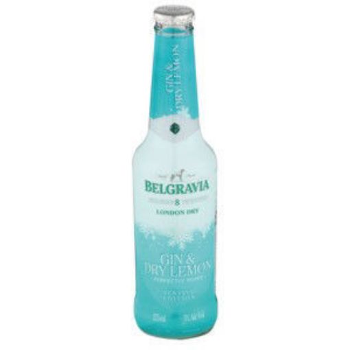 Belgravia Gin & Tonic Dry Lemon 1 x 275Ml