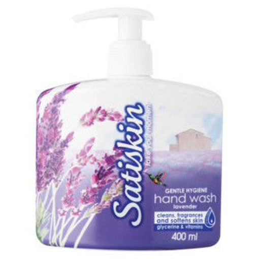 Satiskin Hand Wash Lavender Cream 1 x 400Ml