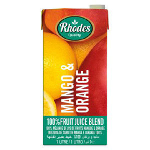 Rhodes Juice 100% Mango Orange 1 x 1L