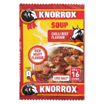 Knorrox Soup Packet Chilli Beef 1 x 400G