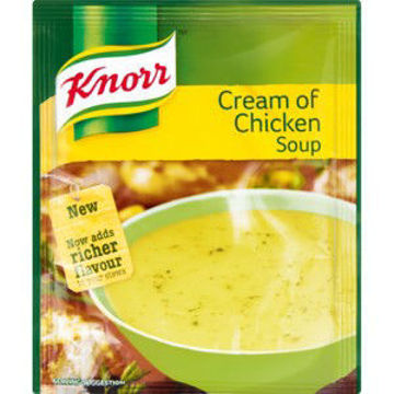 Knorr Soup Pkt Creme Of Chicken 10 x 50G