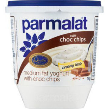 Parmalat Yog Low Fat Choc Chip 1 x 1Lt