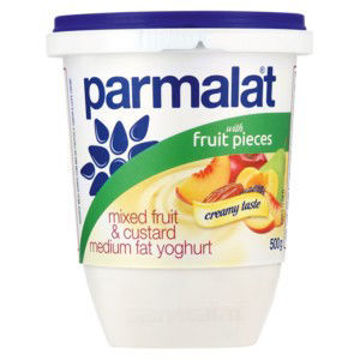 Parmalat Yog Low Fat Stewed Fruit Custard 1 x 500Ml