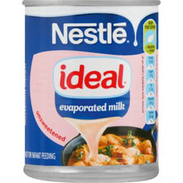 Ideal Milk Evaporated Tin 24 x 380G