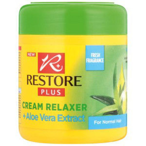 Restore Plus Hair Relaxer Aloe Vera Regular 1 x 450Ml