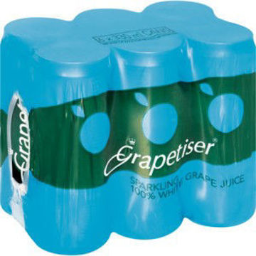 Grapetiser Juice Can White 1 x 330Ml