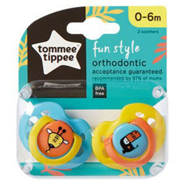 CTN Soother 0 - 6 M FUN 1 x 0Ea