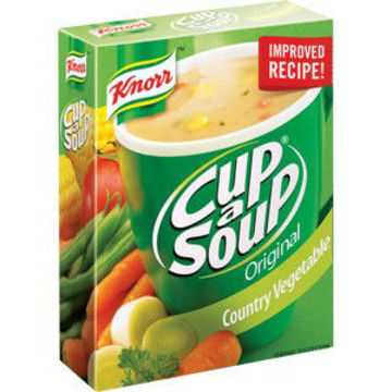 Knorr Soup Cup A Country Veg 1 x 80Gr