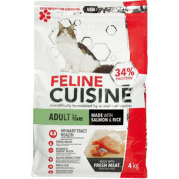 Feline Cuisine Cat Food Adult Salmon & Rice 1 x 4Kg