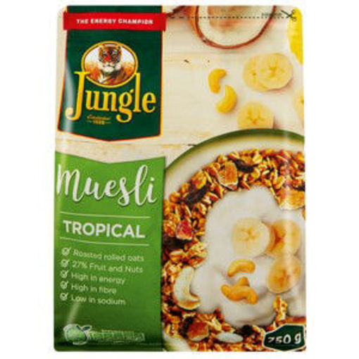 Jungle Energy Cereal Crunch Tropical 1 x 750Gr