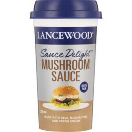 Lancewood Cheese Sauce Delight Mushroom 1 x 250Ml