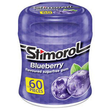 Stimorol Chew Gum Bottle Blueberry 1 x 84Gr