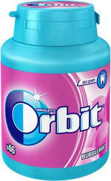 Wrigleys Chew Gum Orbit Bottle Bubble Mint 1 x 64Gr