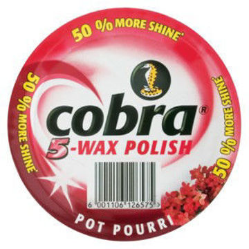 Cobra Floor Polish Paste Pot Pourri 6 x 350Ml