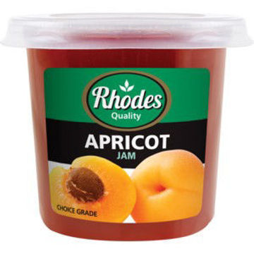 Rhodes Jam In Cup Apricot Smooth 1 x 600G