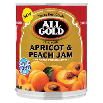 All Gold Jam Peach Smooth 1 x 450G