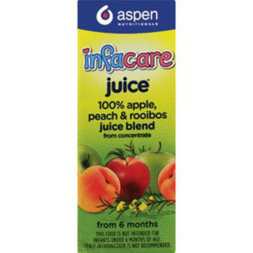 Infacare Juice Peach/Rooibos Variants 6 x 200Ml