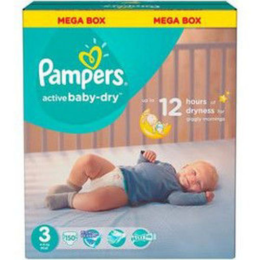 Pampers Act  Baby Mega Pack Midi 150s 1 x 0Ea