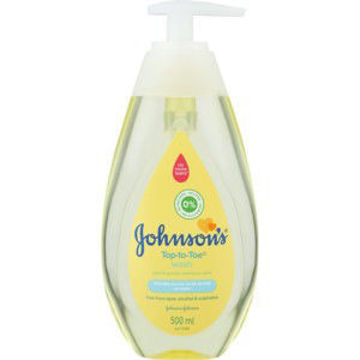 J&J Baby Soap Liq Top To Toe 1 x 500Ml