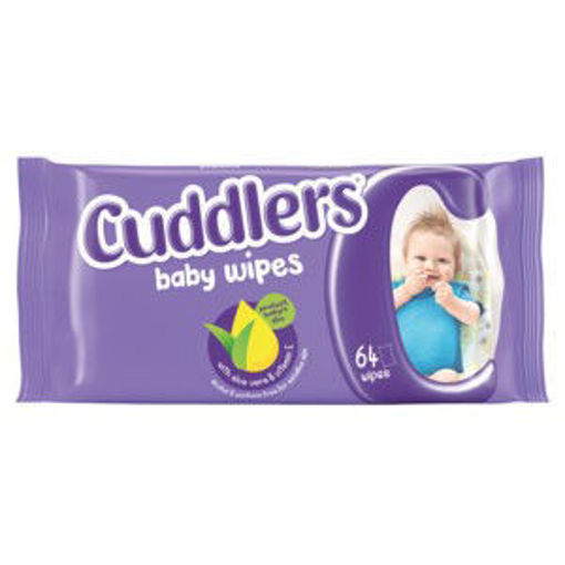 Cuddlers Baby Wipes Ref 1 x 64`s