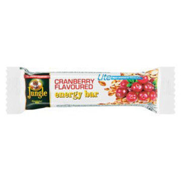 Jungle Energy Bar Cranberry Lite 30 x 0Ea