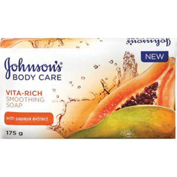 J&J Bath Soap Vita Rich Papaya Smooth 1 x 175G