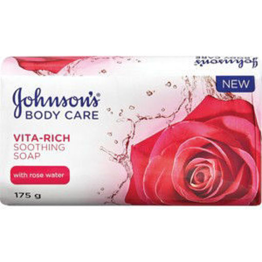 J&J Bath Soap Vita Rich Rose Sooth 1 x 175G