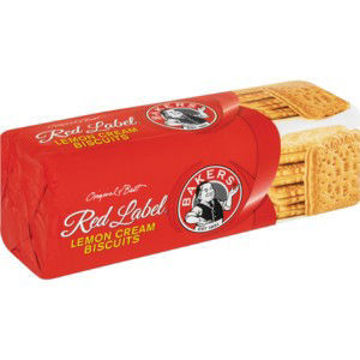 Bakers Bisc Red Label Lemon 1 x 200Gr