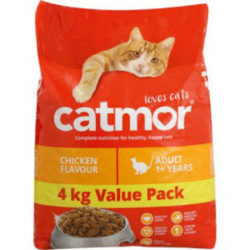 Catmor Cat Food Adult Dry Chicken 1 x 4Kg