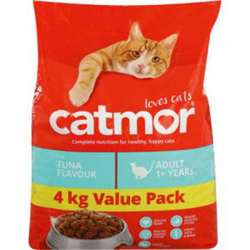 Catmor Cat Food Adult Dry Tuna 4 x 4Kg