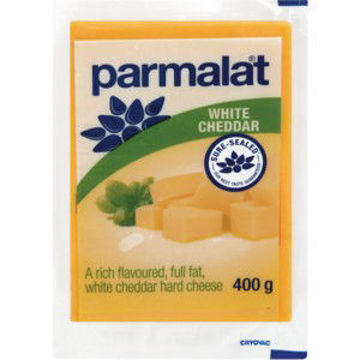 Parmalat Cheese Cheddar White 1 x 400Gr