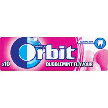 Wrigleys Chew Gum Orbit O/P Bubble Mint 1 x 0Ea