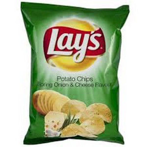 Lays Chips  Spring Onion & Cheese 1 x 105G