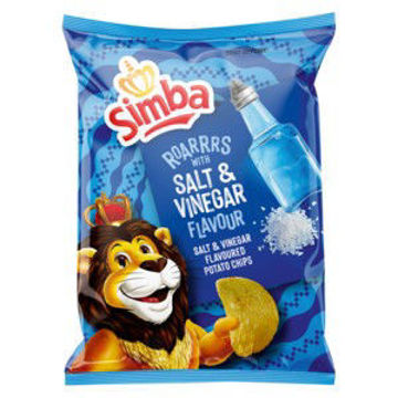 Simba Chips Salt&Vinegar 1 x 120Gr