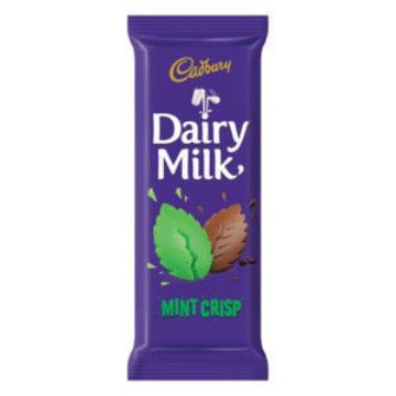 Cadbury Choc Slab Mint Crisp 24 x 80Gr