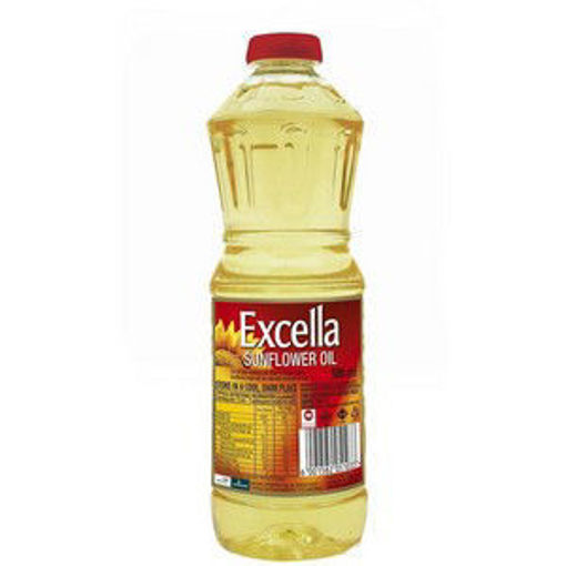 Excella Cooking Oil Pure Sunflower 1 x 500Ml