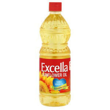 Excella Cooking Oil Pure Sunflower 1 x 750Ml