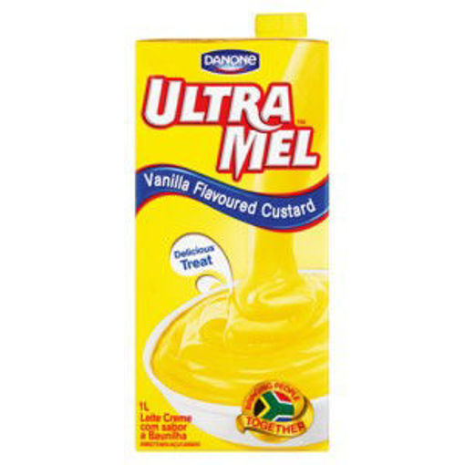 Ultra Mel Custard UHT Vanilla . 1 x 1L