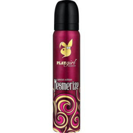 Playgirl Deo Spray Female Mesmerise . 1 x 90Ml