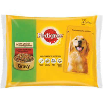 Pedigree Dog Food Adult Chick & Veg 1 x 100Gr