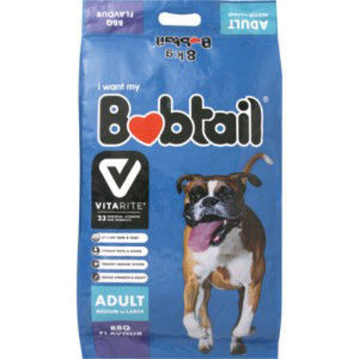 Bobtail Dog Food Adult Med Large Bbq Grill 1 x 8Kg