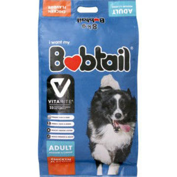 Bobtail Dog Food Adult Med Large Chicken 1 x 8Kg