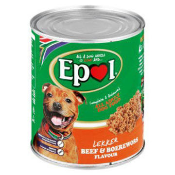 Epol Dog Food Beef & Boereworse 1 x 820G