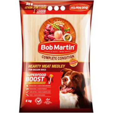 Bob Martin Dog Food Comp Con Hearty Meat 1 x 6Kg