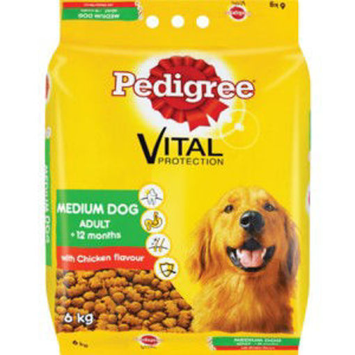 Pedigree Dog Food Medium Chicken 1 x 6Kg